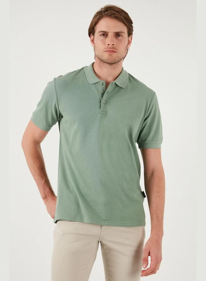 Buratti Buratti Cotton Regular Fit Button-Down Polo Collar T-Shirt Men's POLO COLLAR T-SHIRT 5902127